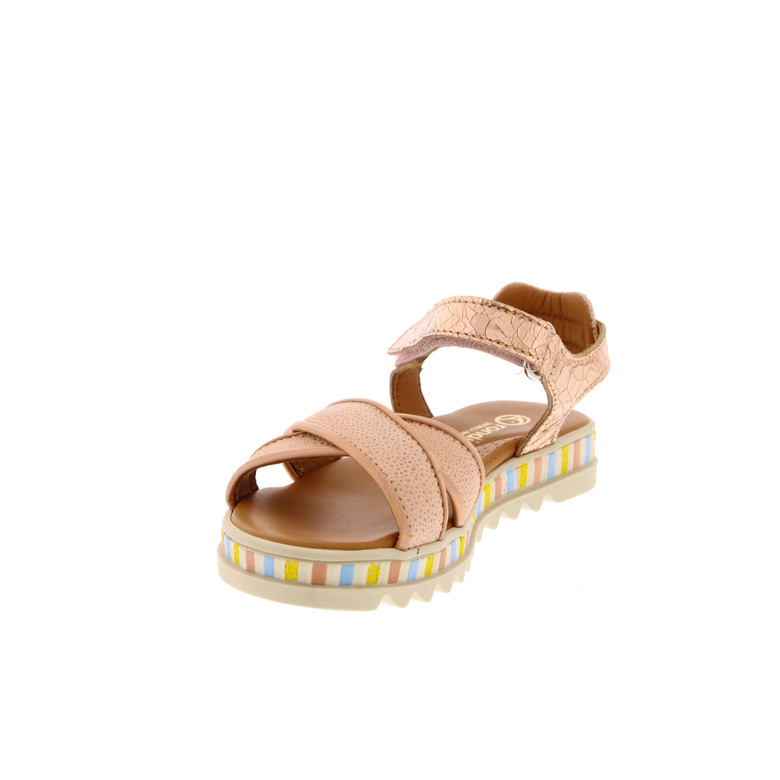 Rondinella sandales rose gold 3