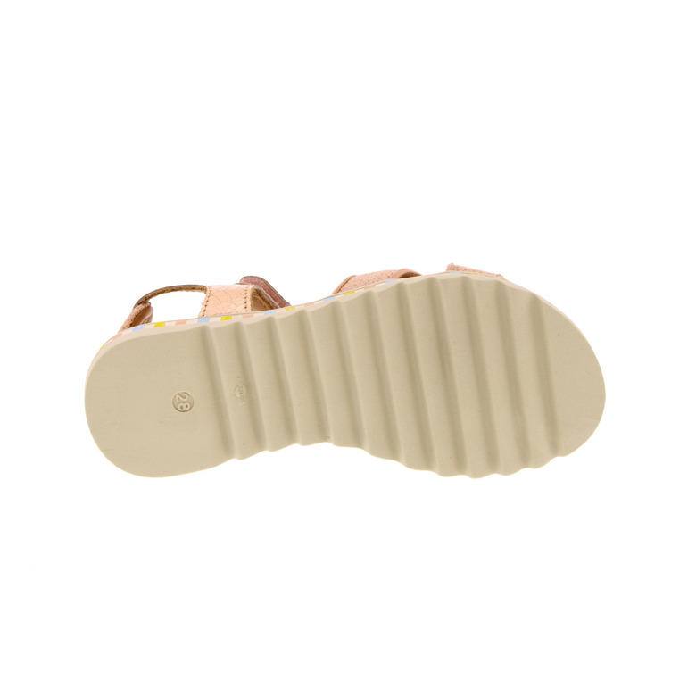 Rondinella sandales rose gold 5