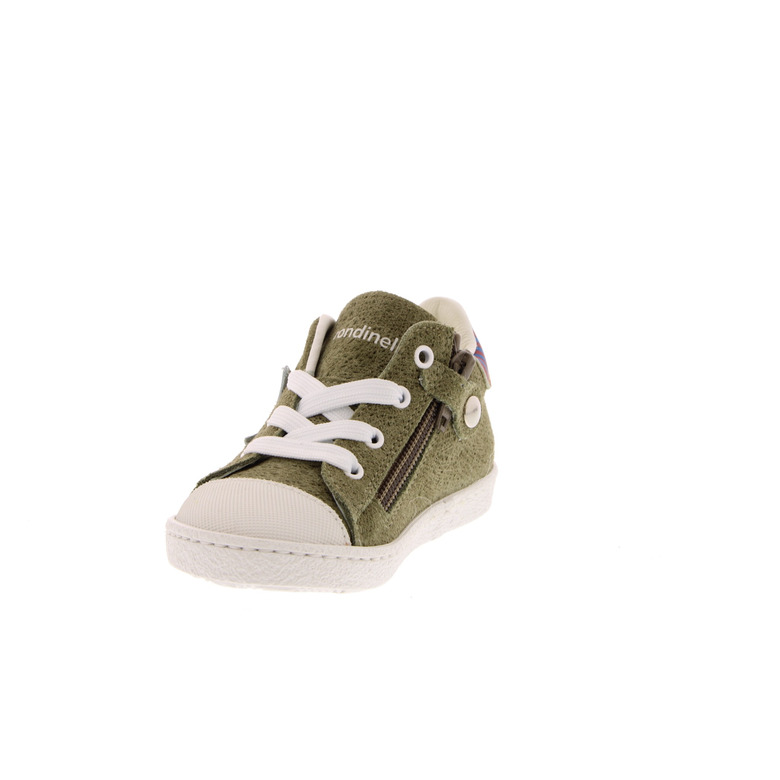 Rondinella lace shoes khaki green 3