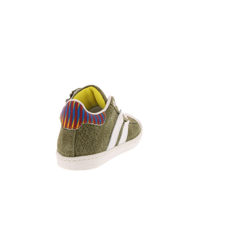 Rondinella lace shoes khaki green 4