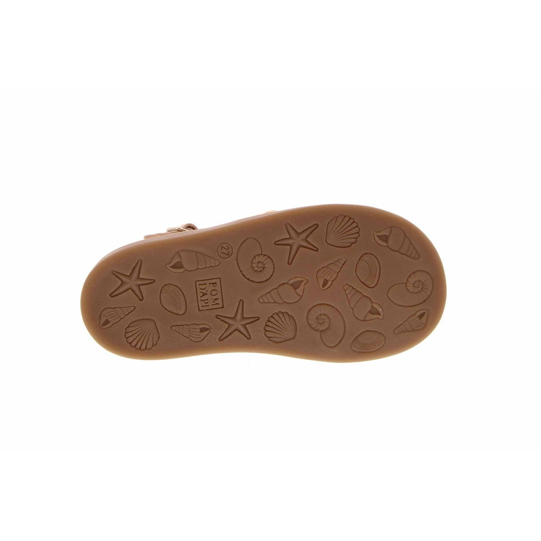 Pom D'api sandals rose gold 5
