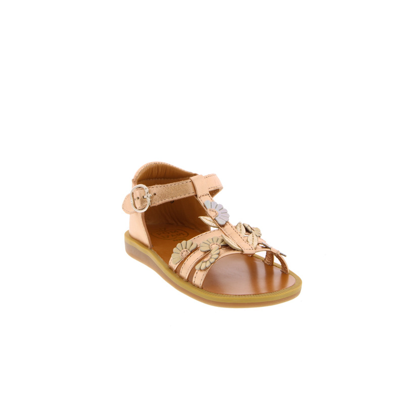 Pom D'api sandals rose gold 2