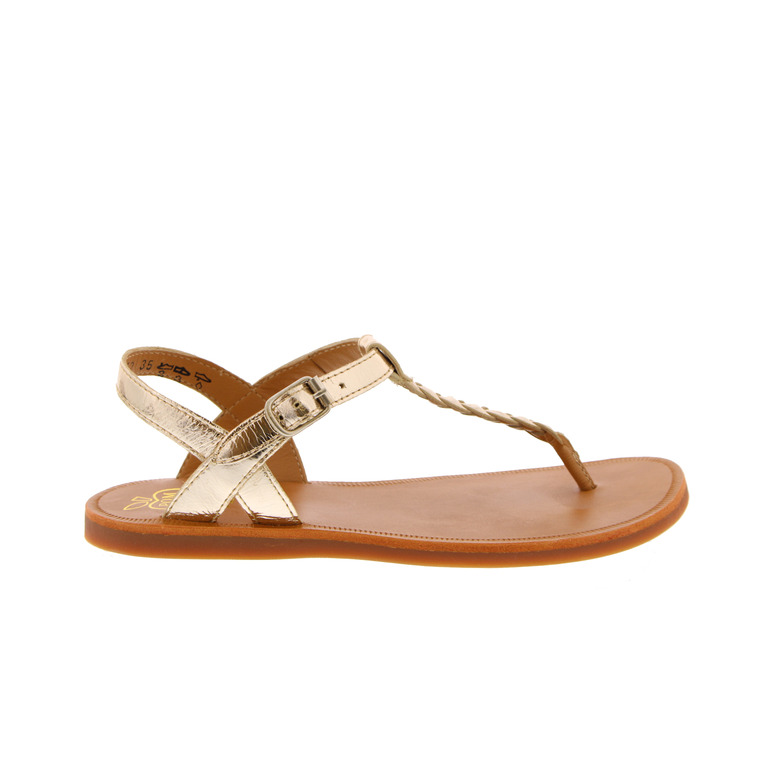 Pom D'api sandals gold 1