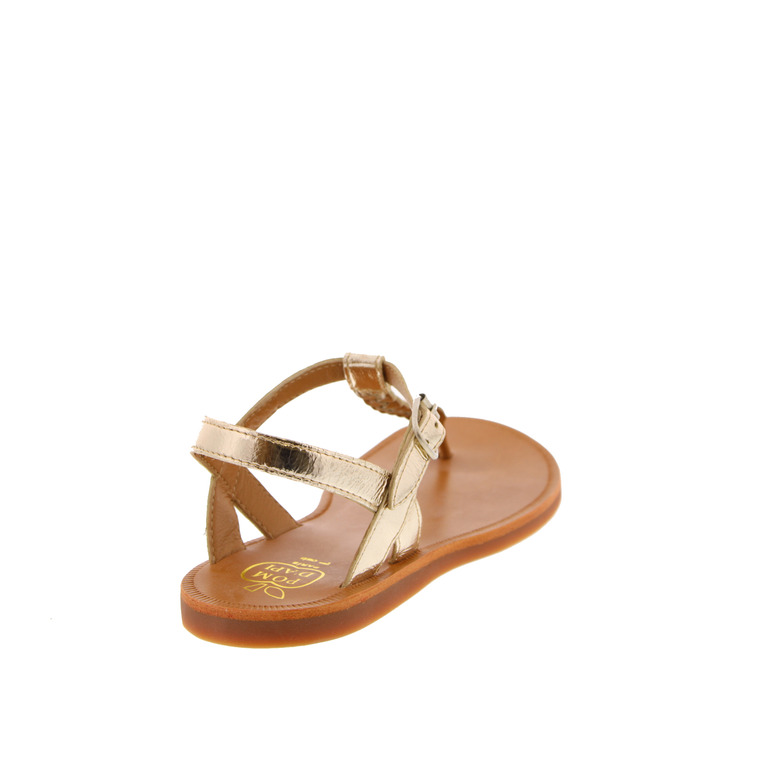 Pom D'api sandals gold 4