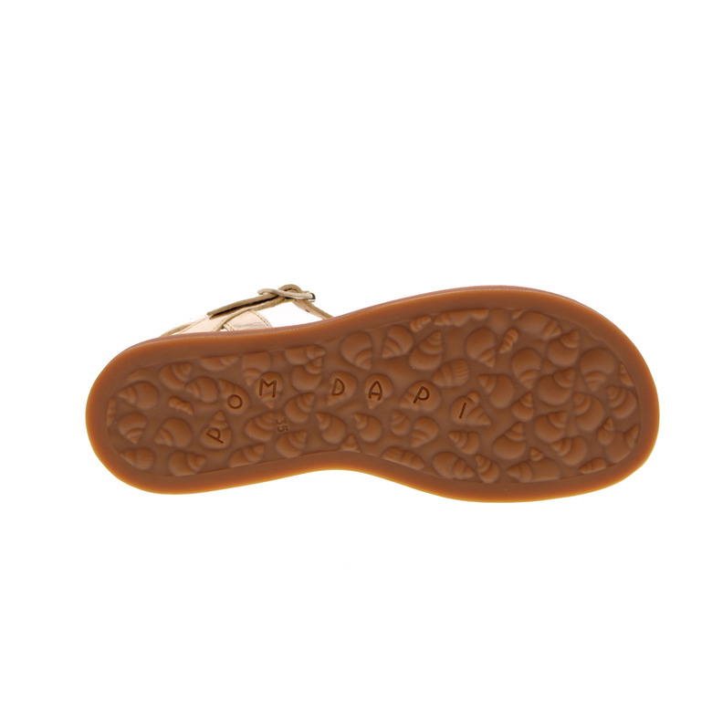 Pom D'api sandals gold 5
