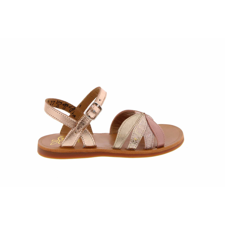 Pom D'api sandales rose gold