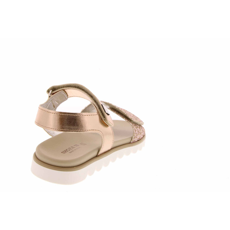 Sho.e.b 76 sandals rose gold 3