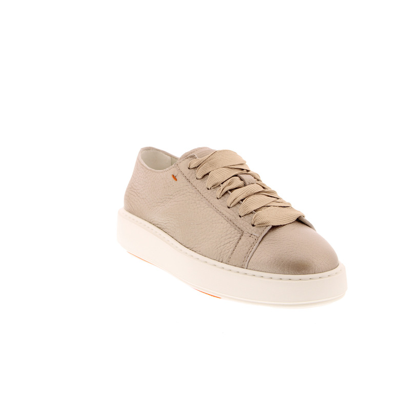 Santoni sneakers goud 2