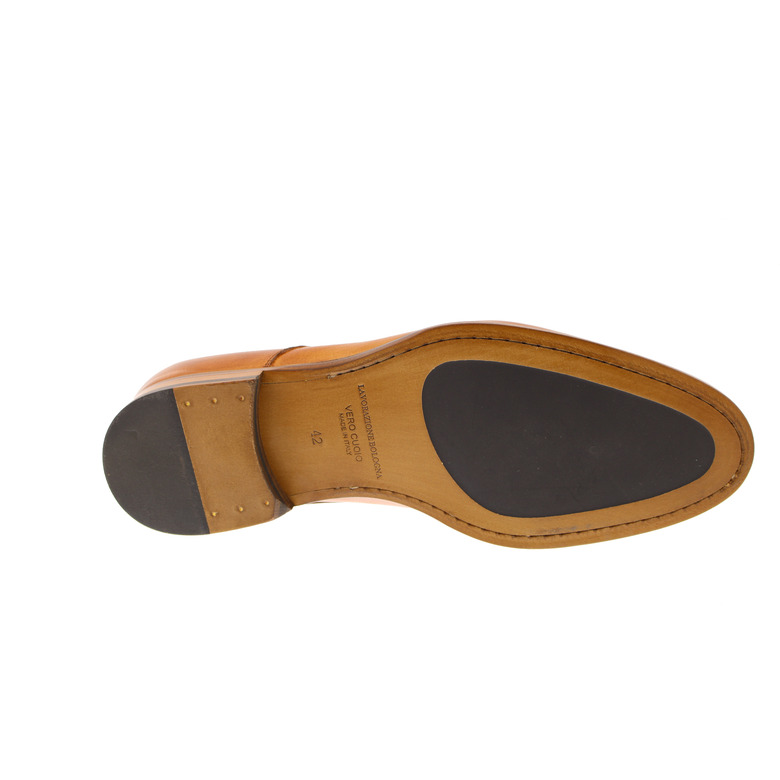 Flecs veterschoenen cognac 5