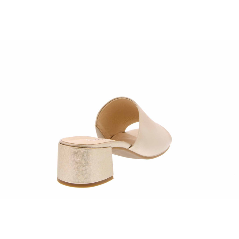 Gabor thong slippers gold 4