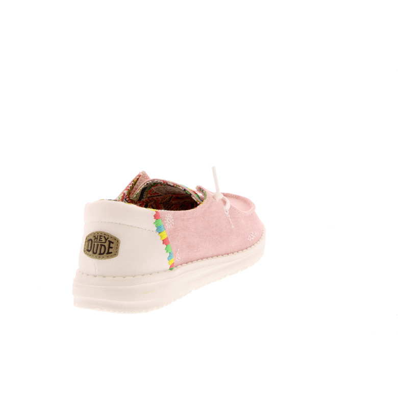 Hey Dude veterschoenen roze 4