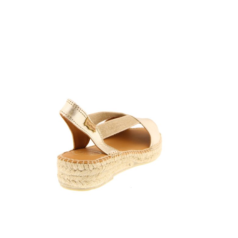 Toni Pons espadrilles gold 4