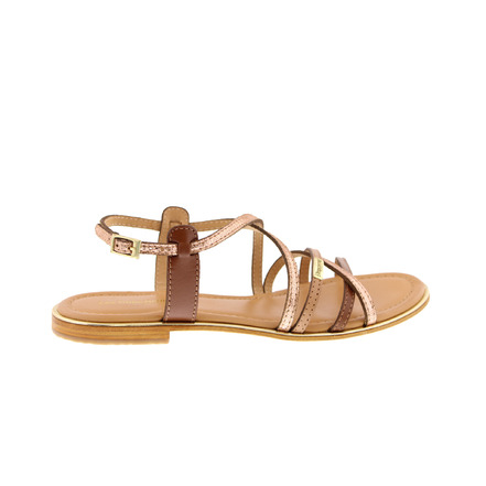 Les Tropeziennes sandales cognac