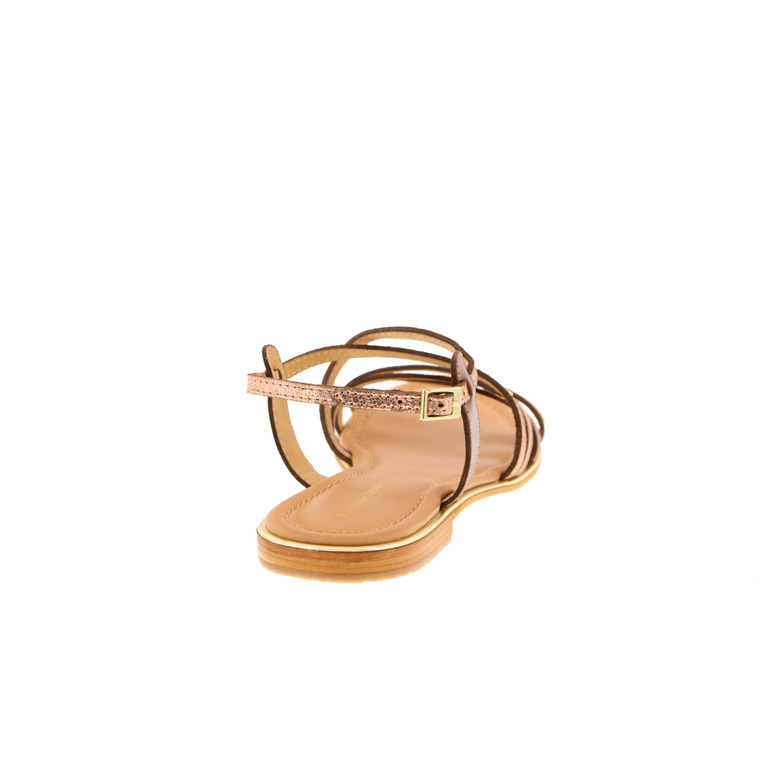 Les Tropeziennes sandals cognac 4