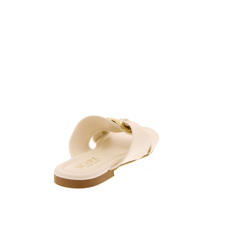 Scapa slippers ecru 4