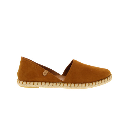 Verbenas espadrilles cognac