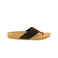 Reef slippers schwarz 1