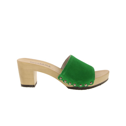 Softclox slippers groen