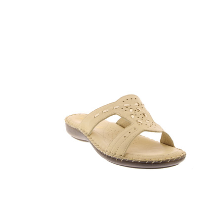 Papaya slippers ecru