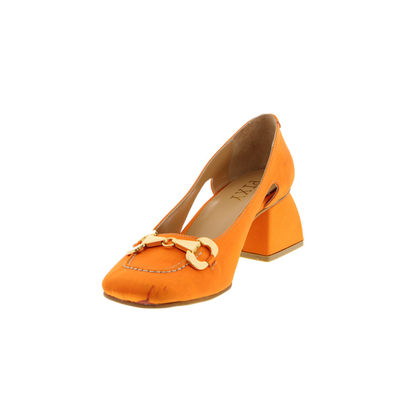 Pixy pumps oranje 3