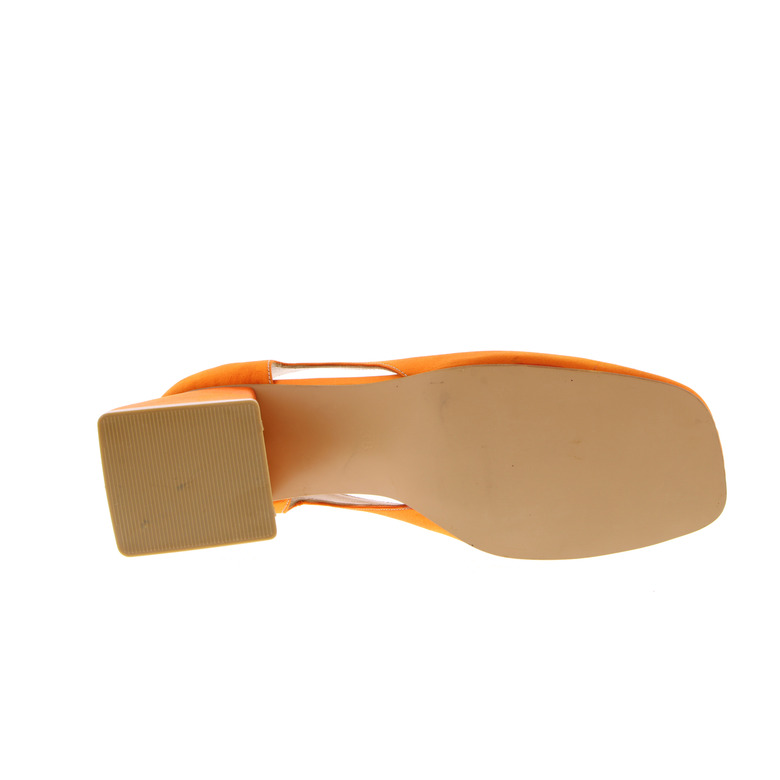 Pixy pumps oranje 5
