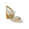 Halmanera sandalen beige 2