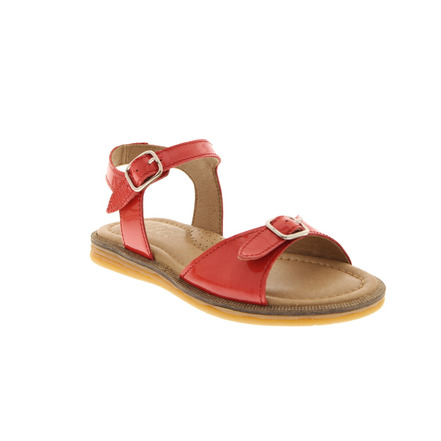 Clic sandalen rood