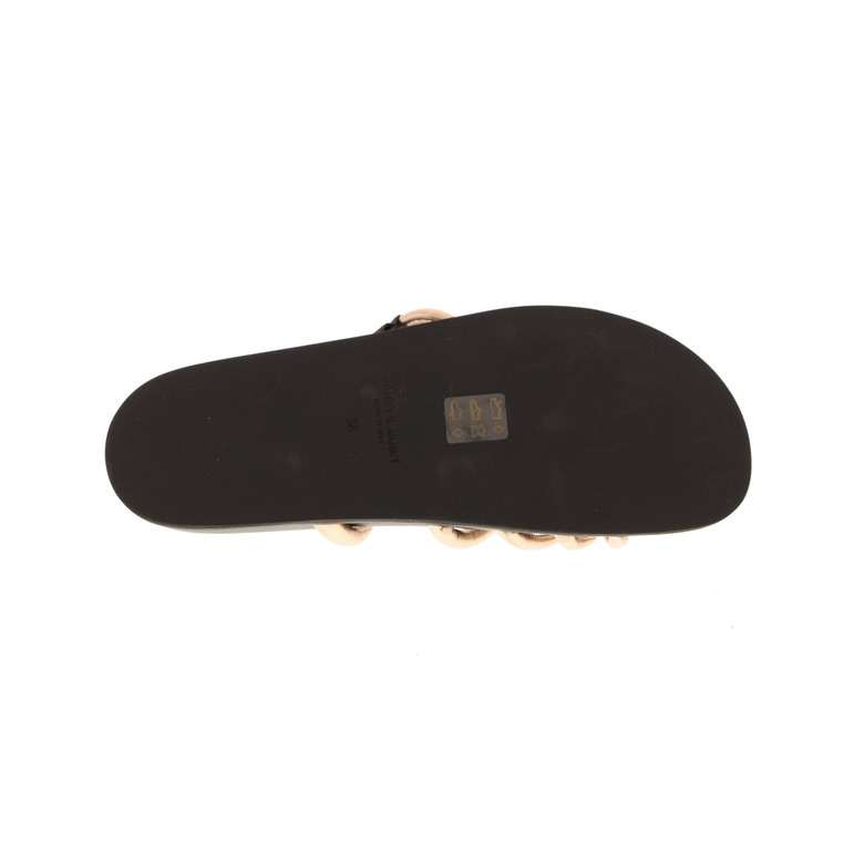 Janet & Janet sandalen goud 5