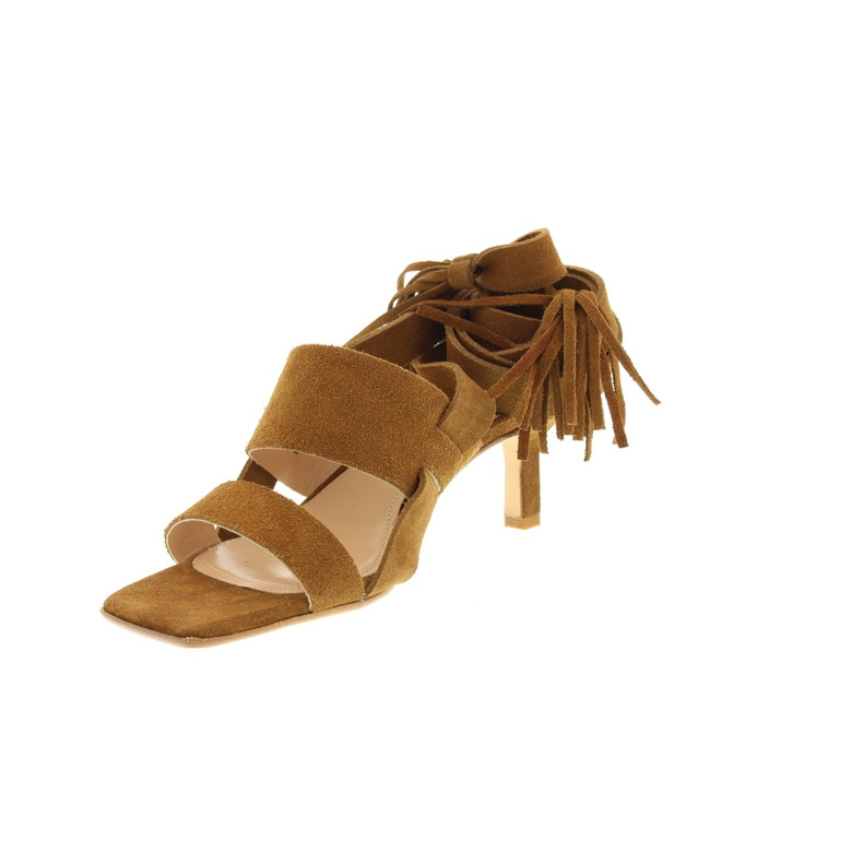 Janet & Janet sandalen cognac 3