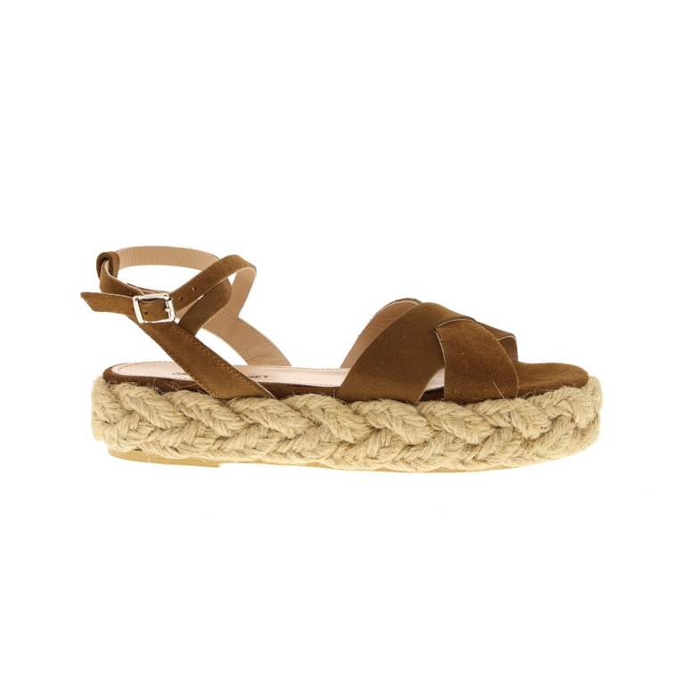 Janet & Janet sandalen bruin 1