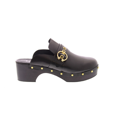 Nubikk thong slippers black