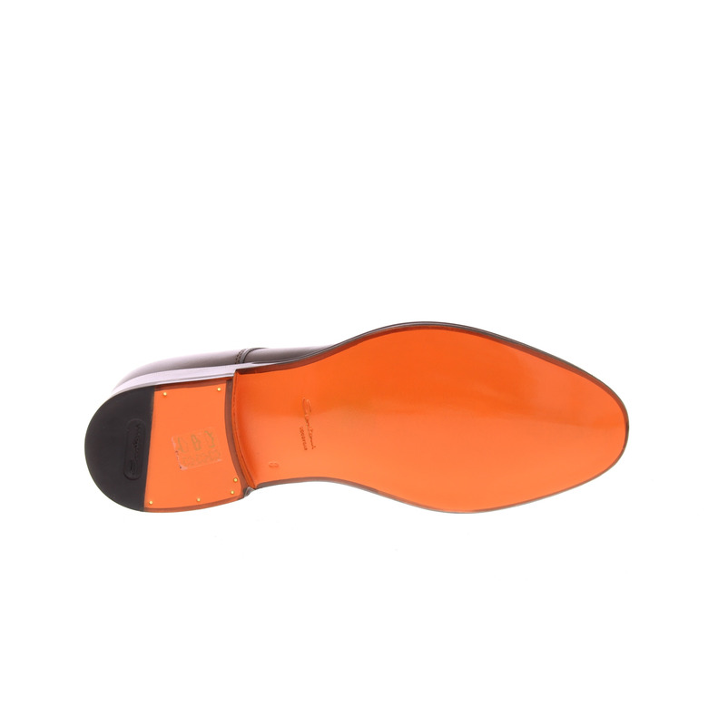 Santoni schnürschuhe braun 5