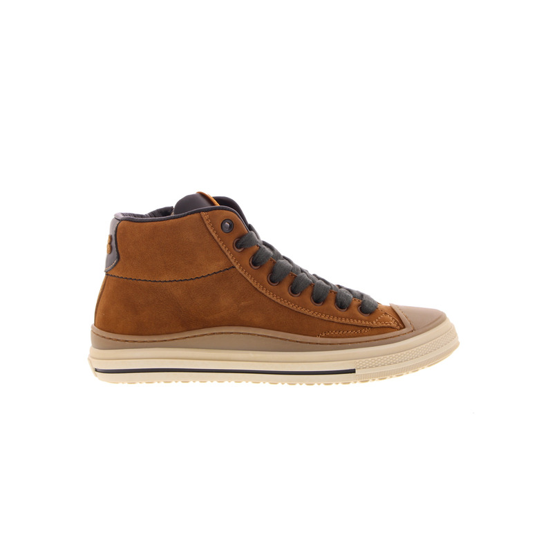 Stones And Bones hoge schoenen cognac