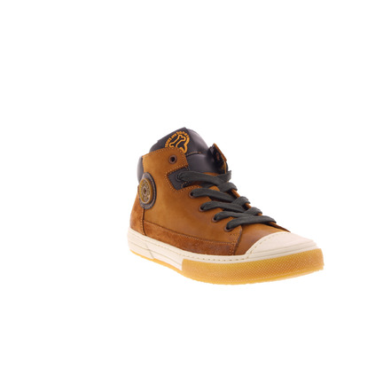 Stones And Bones hoge schoenen cognac