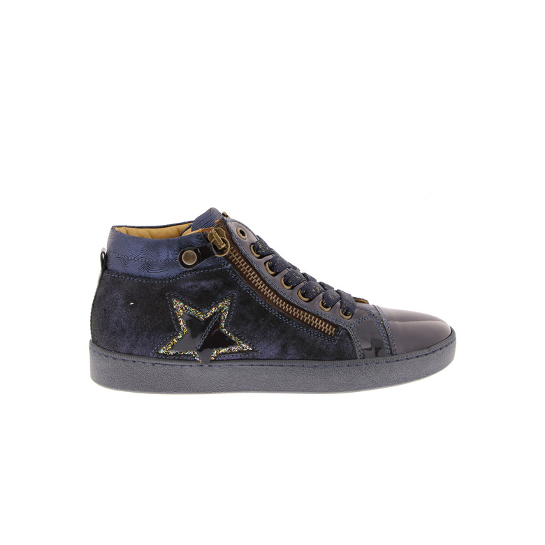 Stones And Bones hoge schoenen blauw