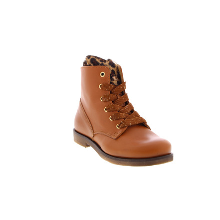 Stones And Bones hoge schoenen cognac