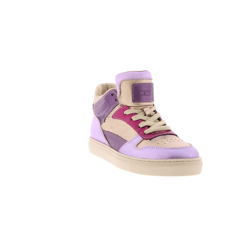 Cks hoge schoenen paars 2