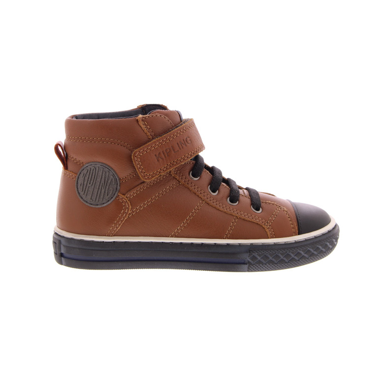 Kipling hoge schoenen cognac