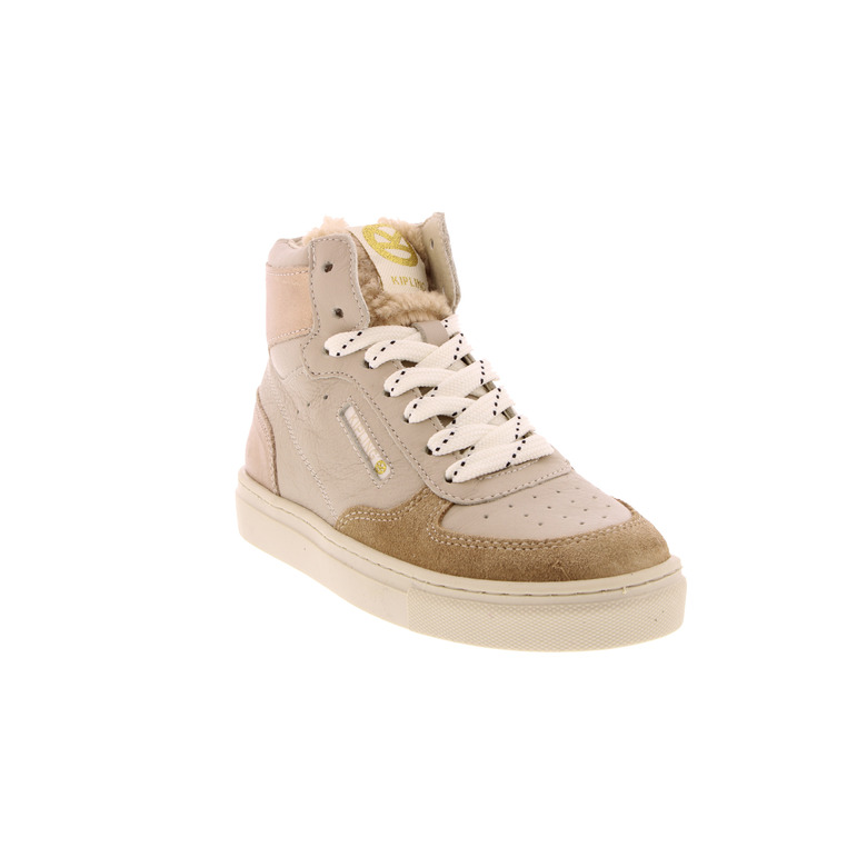 Kipling hoge schoenen beige 2
