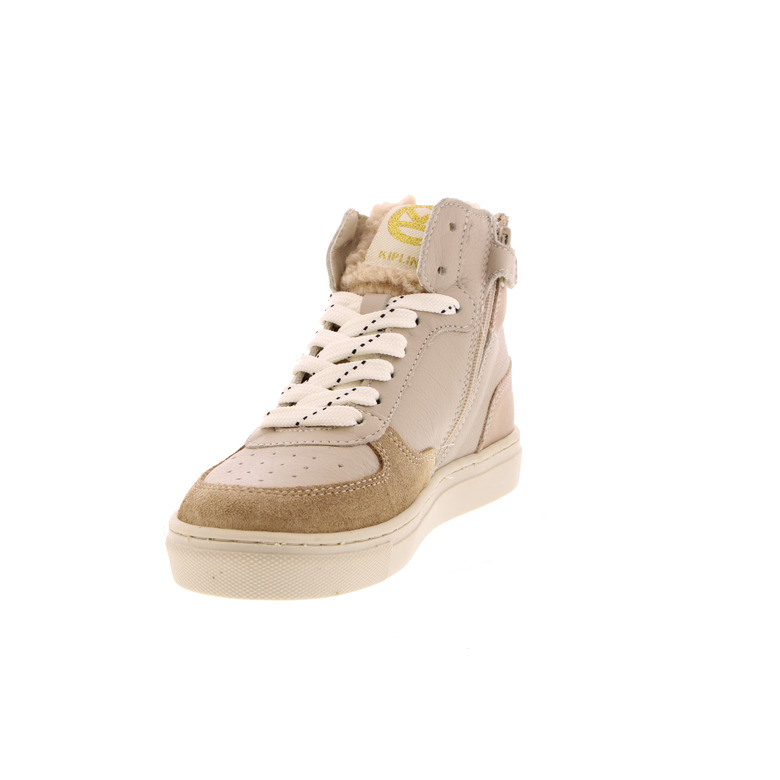 Kipling hoge schoenen beige 3