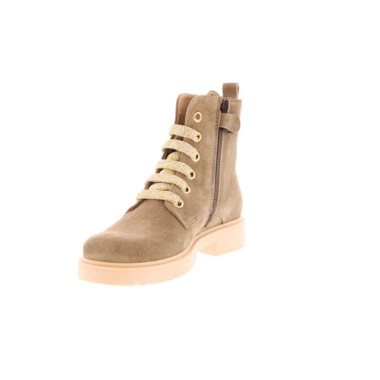 Bana & Co hoge schoenen taupe 3