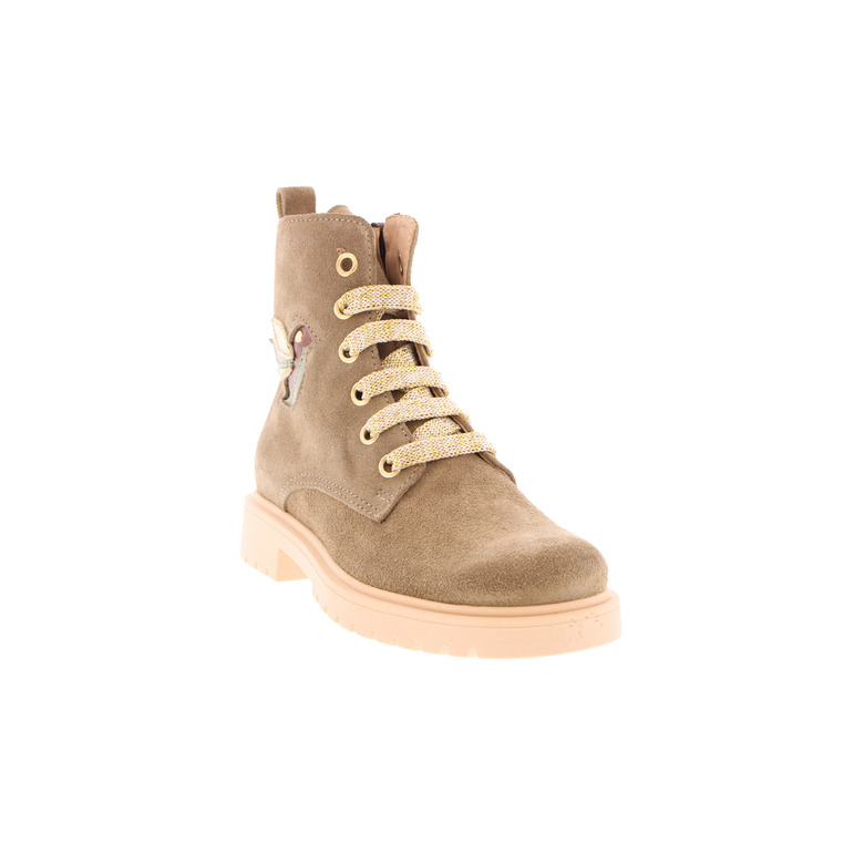 Bana & Co hoge schoenen taupe 2