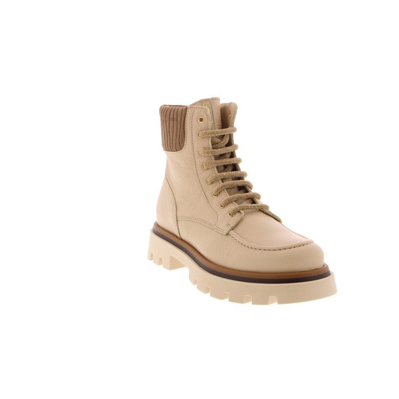 Beberlis hoge schoenen ecru 2