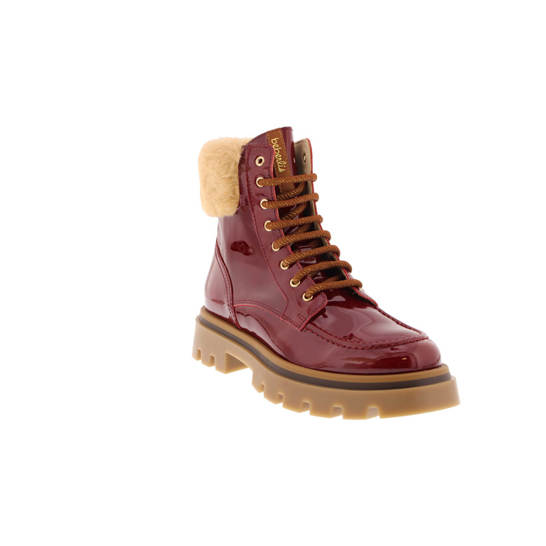 Beberlis chaussures hautes rouge 2