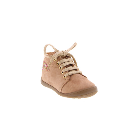 Fr chaussures à lacets rose