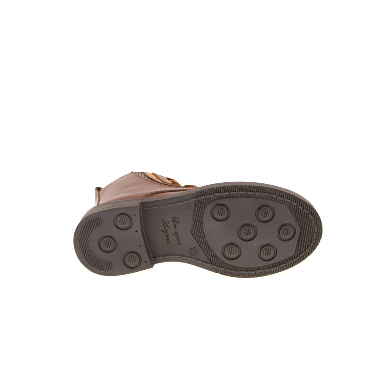 Fr chaussures hautes cognac 5