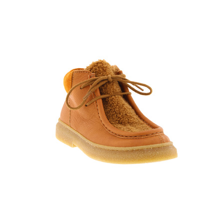 Ocra chaussures à lacets cognac