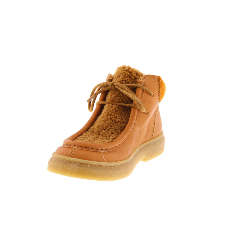 Ocra chaussures à lacets cognac 3