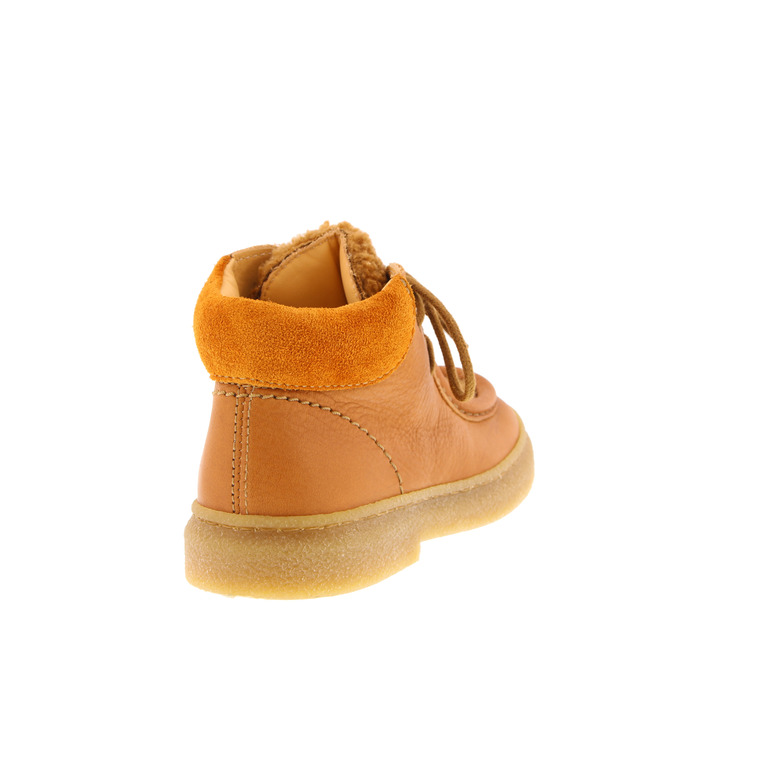 Ocra chaussures à lacets cognac 4