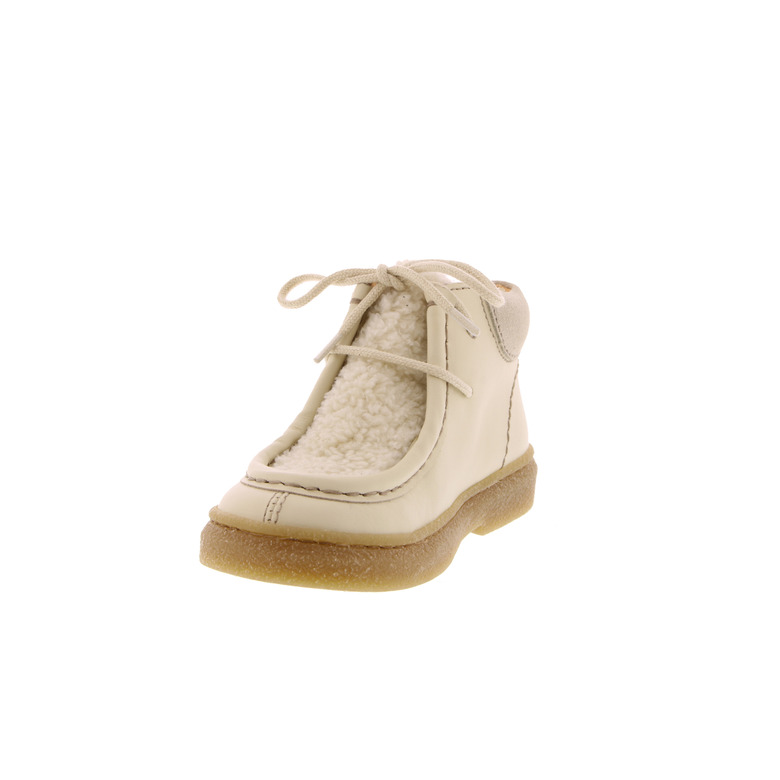 Ocra chaussures à lacets ecru 3